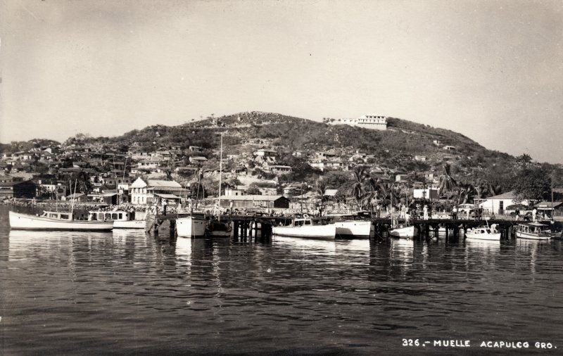 Muelle en Acapulco