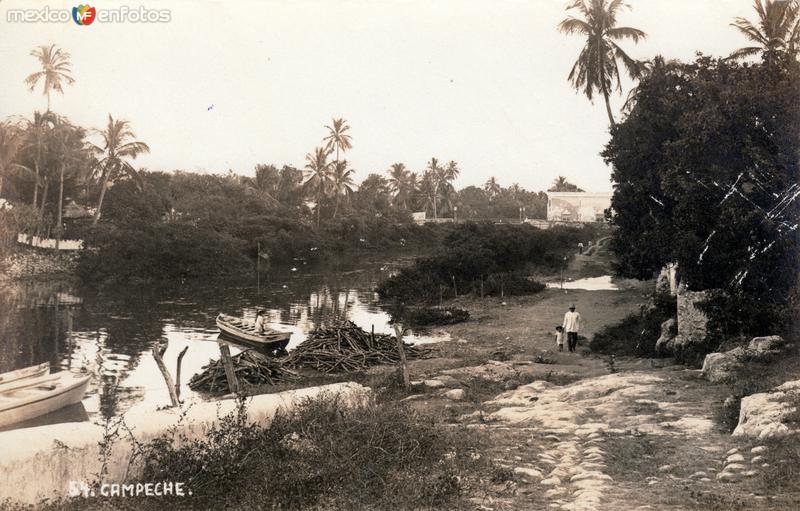 Vista campirana en Campeche