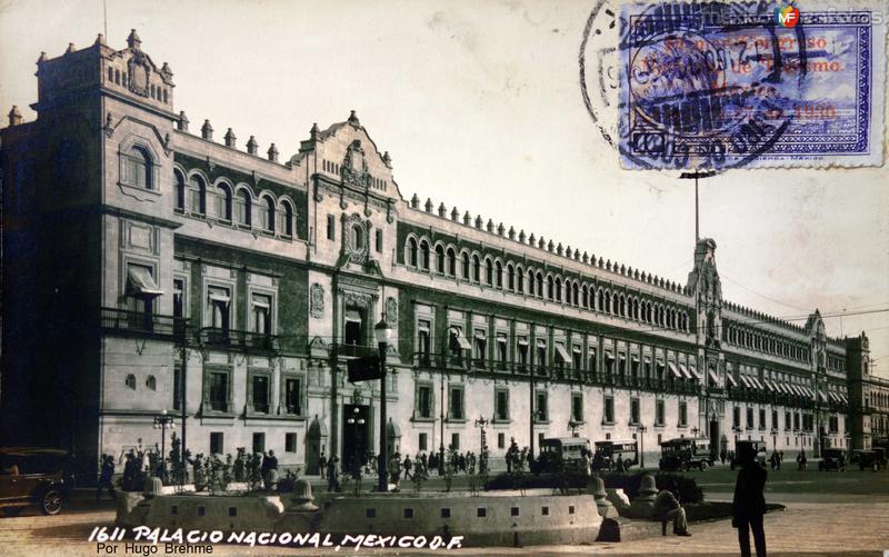 El Palacio Nacional Por Hugo Brehme