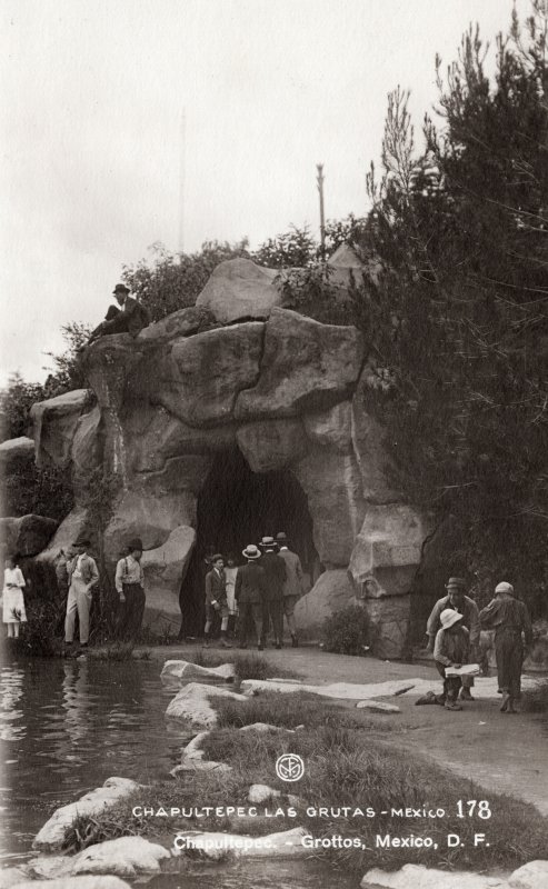 Las grutas en Chapultepec