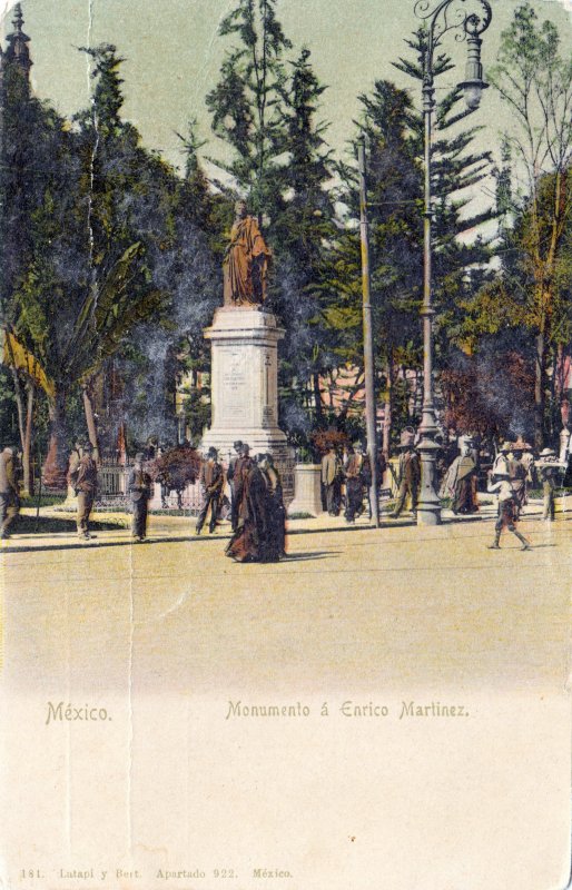 Monumento a Enrico Martínez