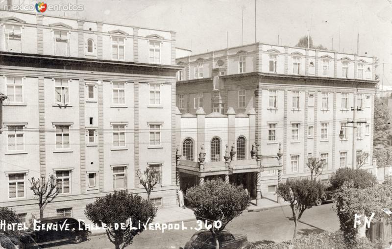 Hotel Génova, en Calle de Liverpool