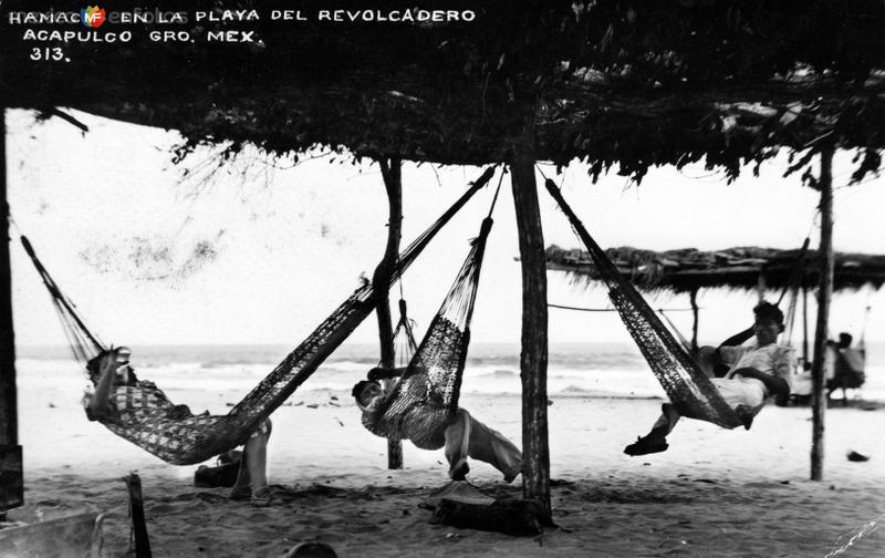 Hamacas en la Playa del Revolcadero