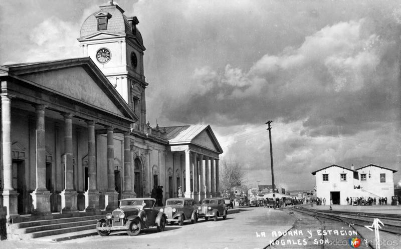 La Aduana y Estación del Ferrocarril