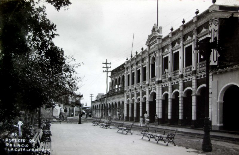 Un aspecto de el Palacio Municipal.