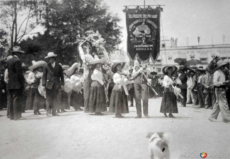 Participacion de la Fabrica de sombreros EL FUERTE DE EL PALMAR