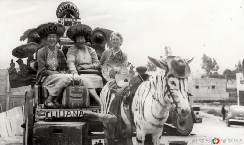 Turistas en Tijuana