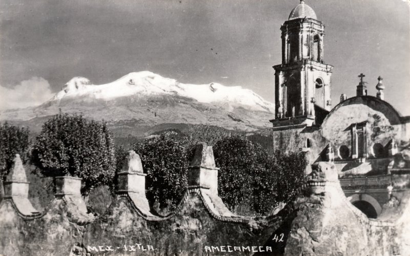 Vista del Iztaccíhuatl