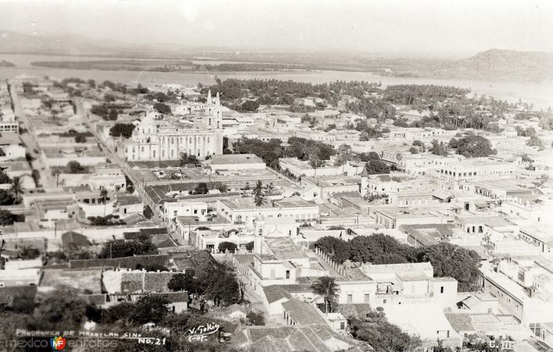 Vista panorámica de Mazatlán