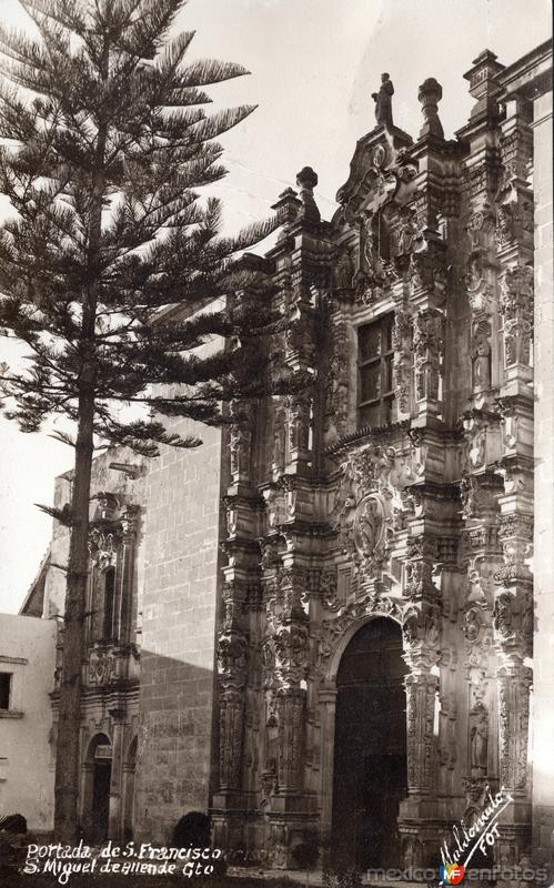 Portada del Templo de San Francisco