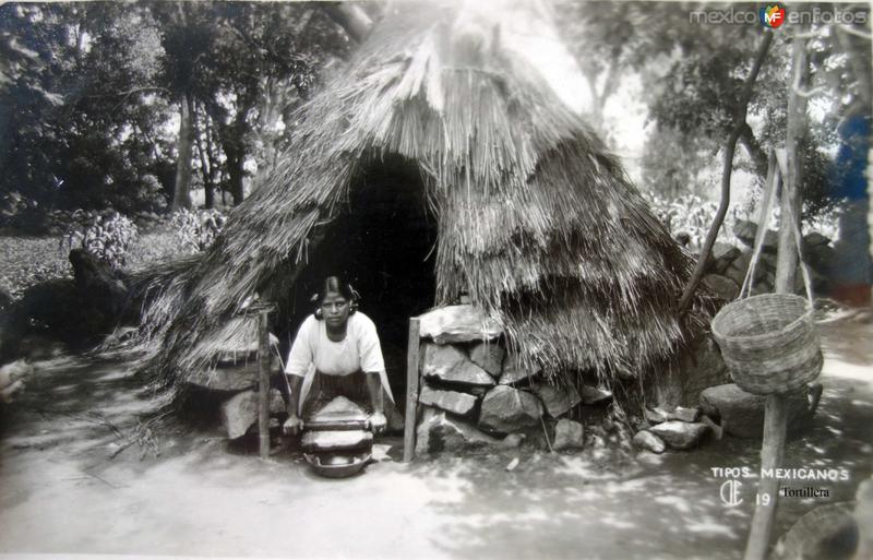 Tipos Mexicanos Tortillera .