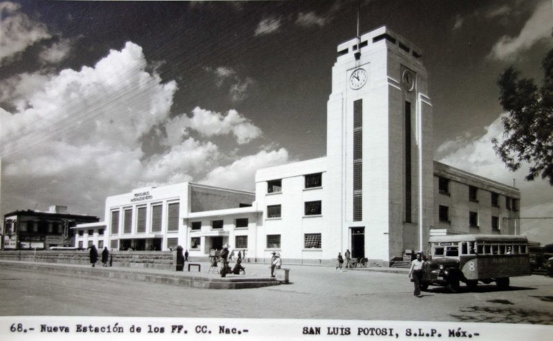 Nueva Estacion del Ferrocarril.