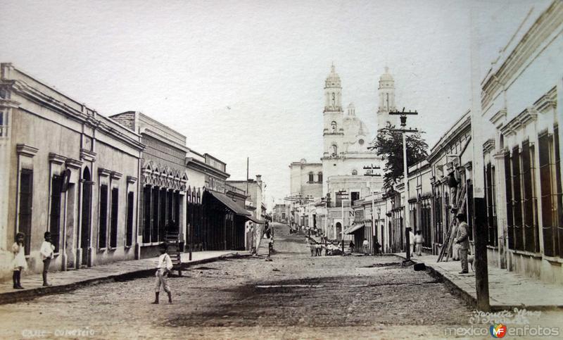 Calle Comercio ( Fechada el 10 de Febrero de 1919 ).