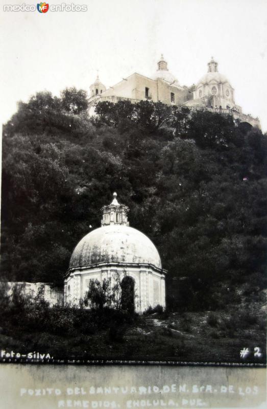 Pocito de el Santuario de Nuestra Senora de Los Remedios.