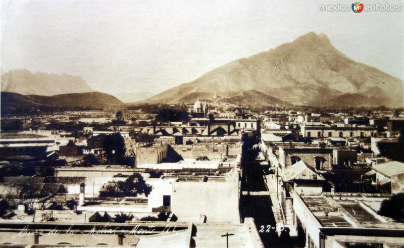 Vista de La Mitra ( Fechada el 111 de Junio de 1921 ) .