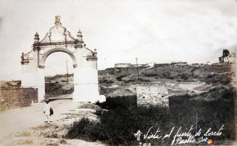 Vista de el Fuerte de Loreto.