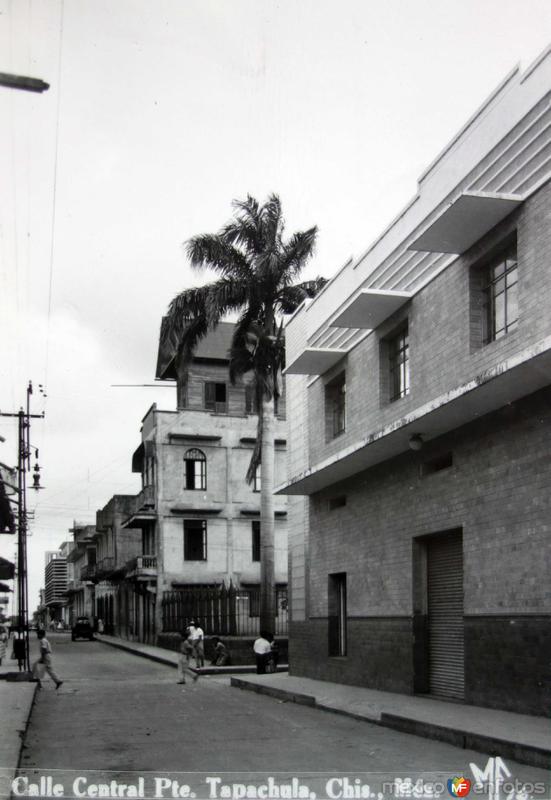 Calle Central Poniente.