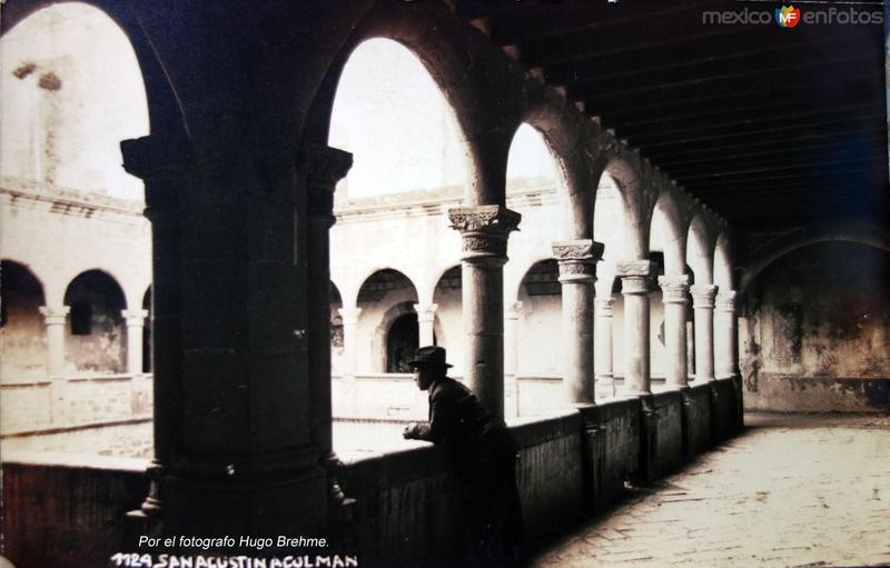 El Convento Por el fotografo Hugo Brehme.