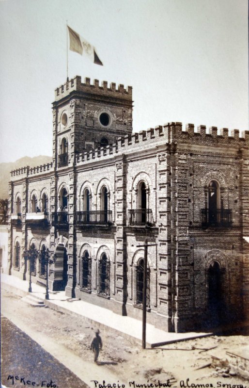 Palacio Municipal ( Circulada el 20 de Septiembre de 1907 ).