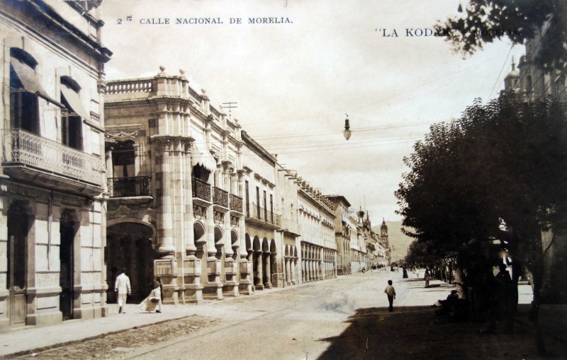 Calle Nacional ( Circulada el 20 de Enero de 1919 ).