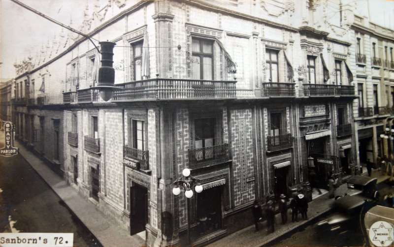 Restaurante Sanborns Cd. de Mexico.