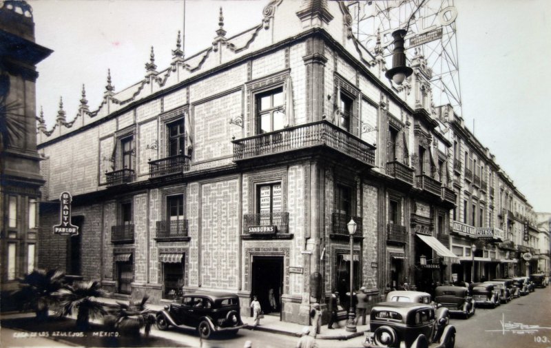 Casa de Los Azulejos Ciudad de México.