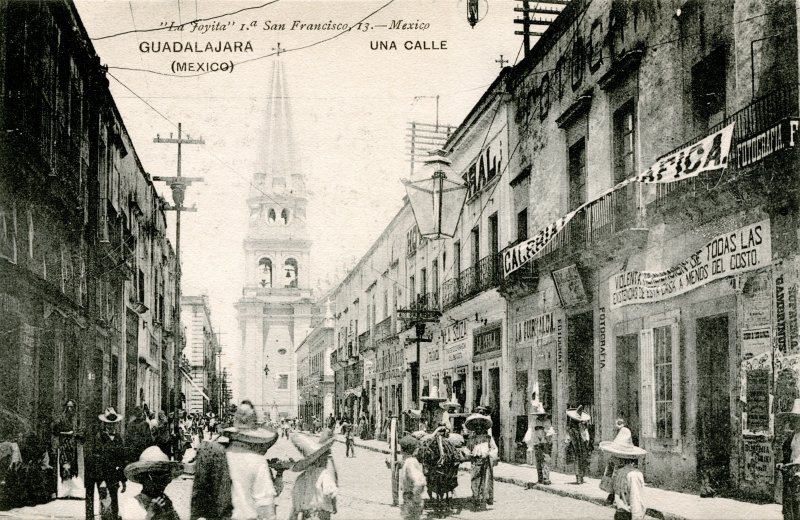 Fotos de Guadalajara, Jalisco, México: Vista a la Catedral desde la Calle Miguel Hidalgo