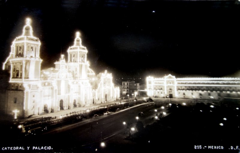 La Catedral y el Palcio ( Circulada el 20 de Septiembre de 1948 ).