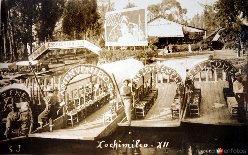 Los canales de Xochimilco Ciudad de México.