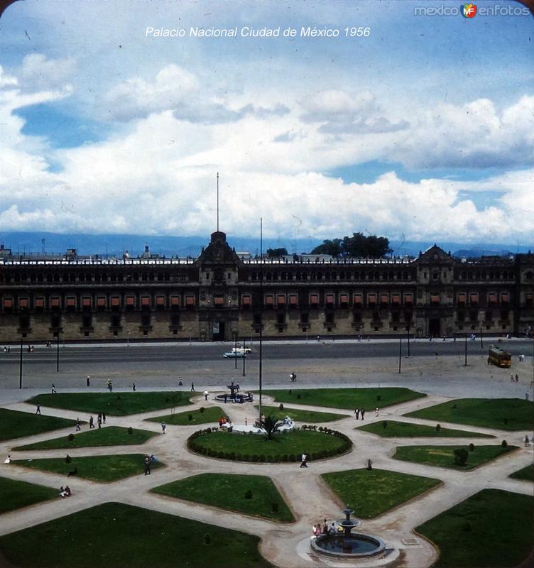 Palacio Nacional Ciudad de México 1956