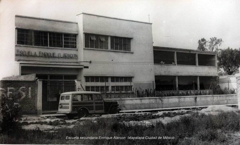 Escuela secundaria Enrrique Alarcon Ixtapalapa Ciudad de México