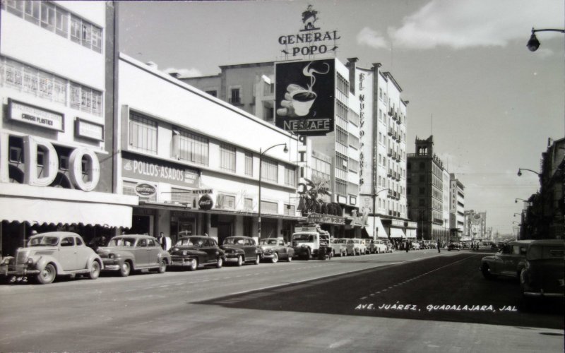 Avenida Juarez.