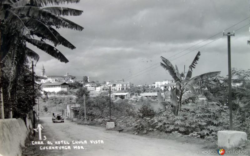 Carretera al Hotel Chulavista.