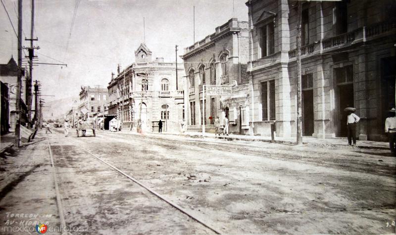 Avenida Hidalgo.