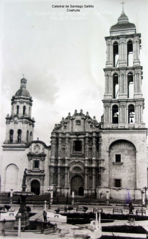 Catedral de Santiago Saltillo Coahuila.