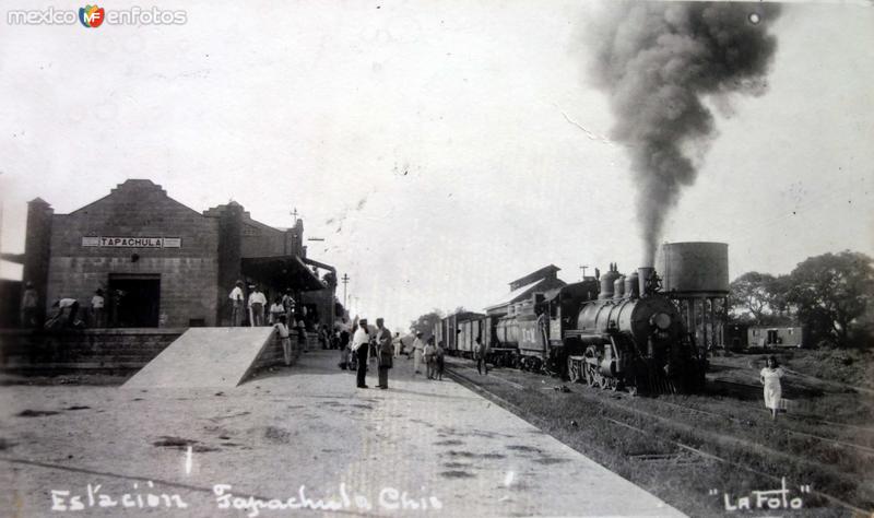 La Estacion ferroviaria.