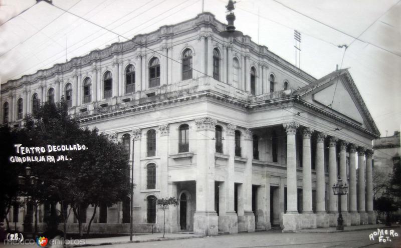 Teatro Degollado Guadalajara, Jalisco.