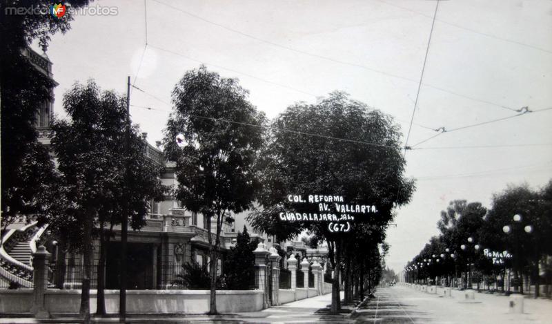 Avenida Vallarta colonia Reforma Guadalajara, Jalisco.