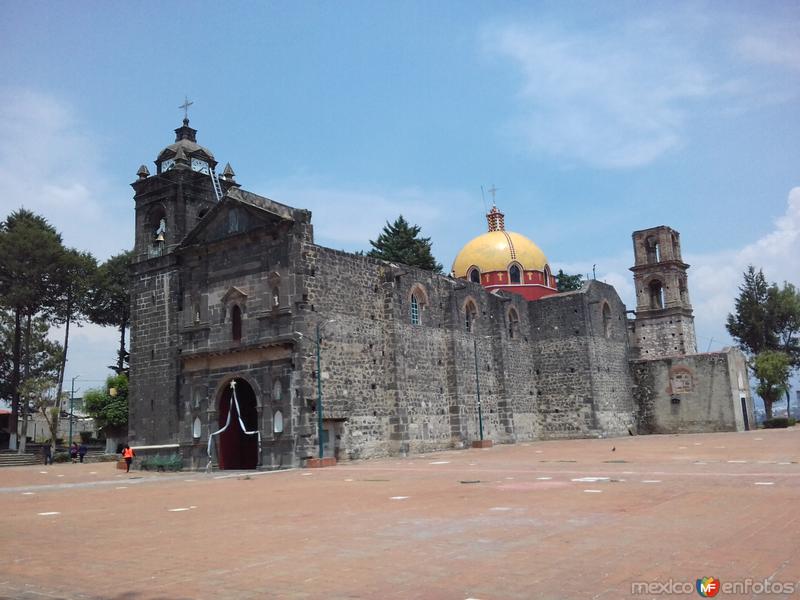 Templo de San Esteban Tizatlan del siglo XVII. Mayo/2018