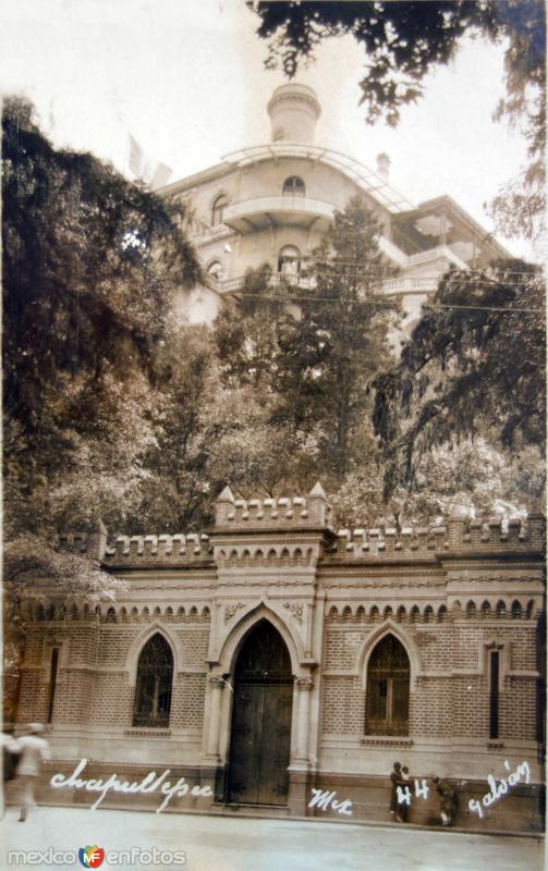 El castillo de Chapultepec.