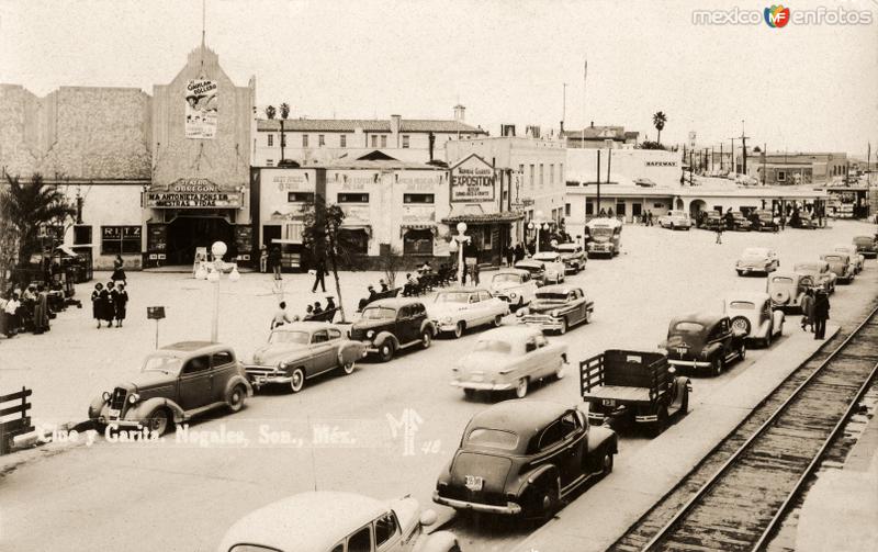 Teatro Obregón y Garita Internacional