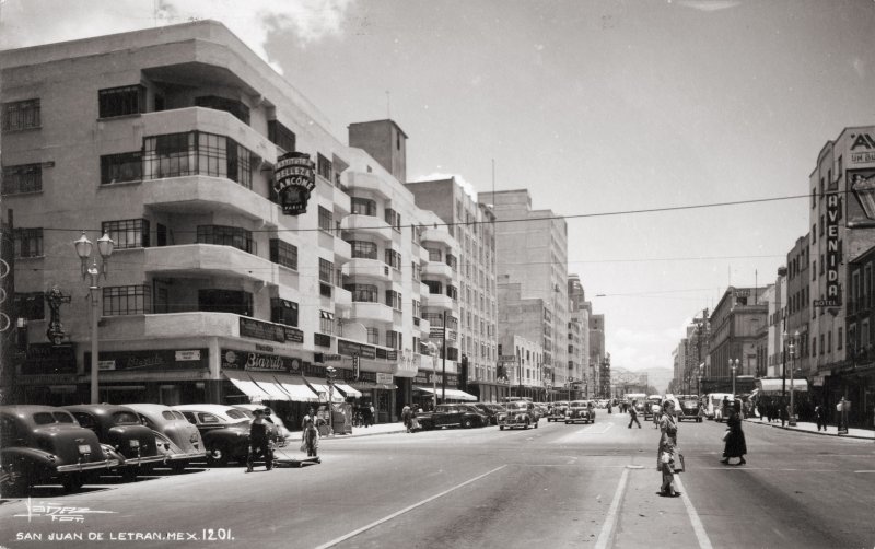 Avenida San Juan de Letrán (hoy Eje Central Lázaro Cárdenas)