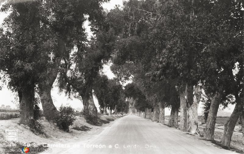 Carretera de Torreón a Lerdo, Durango