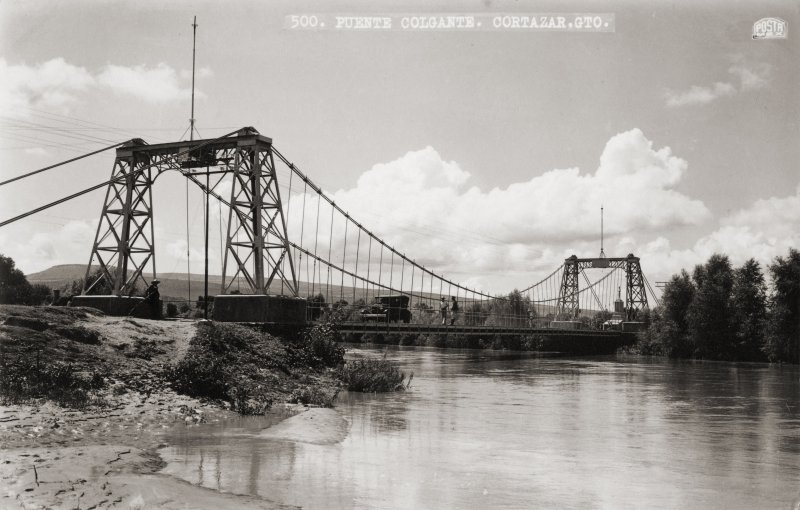 Fotos de Cortázar, Guanajuato, México: Puente colgante