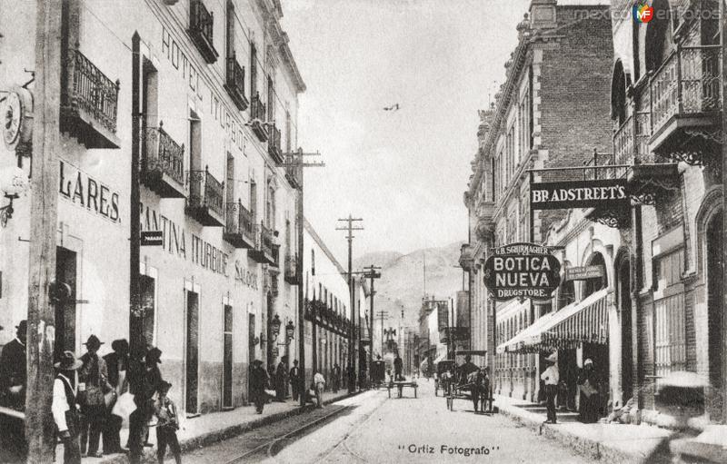 Hotel Iturbide y Calle Zaragoza