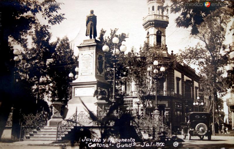 Monumento a Ramon Corona ( Circulada el 16 de Marzo de 1922 ).