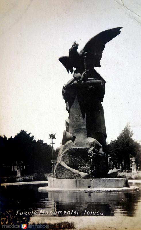 Fuente Monumental ( Circulada el 22 de Junio de 1922 ).