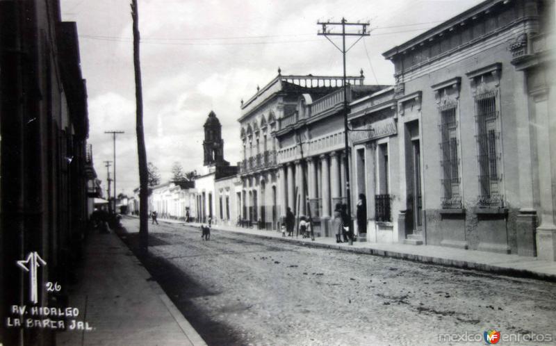 Avenida Hidalgo.