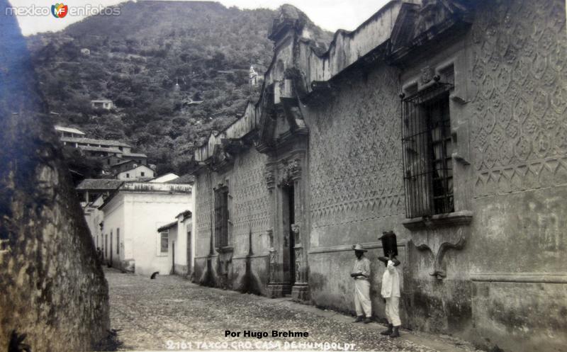 Casa de Humbold por el Fotografo Hugo Brehme.