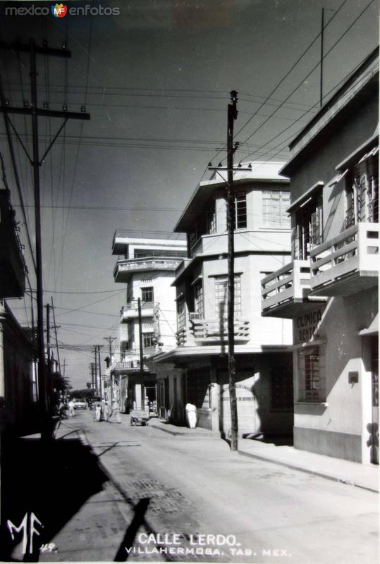 Calle Lerdo.